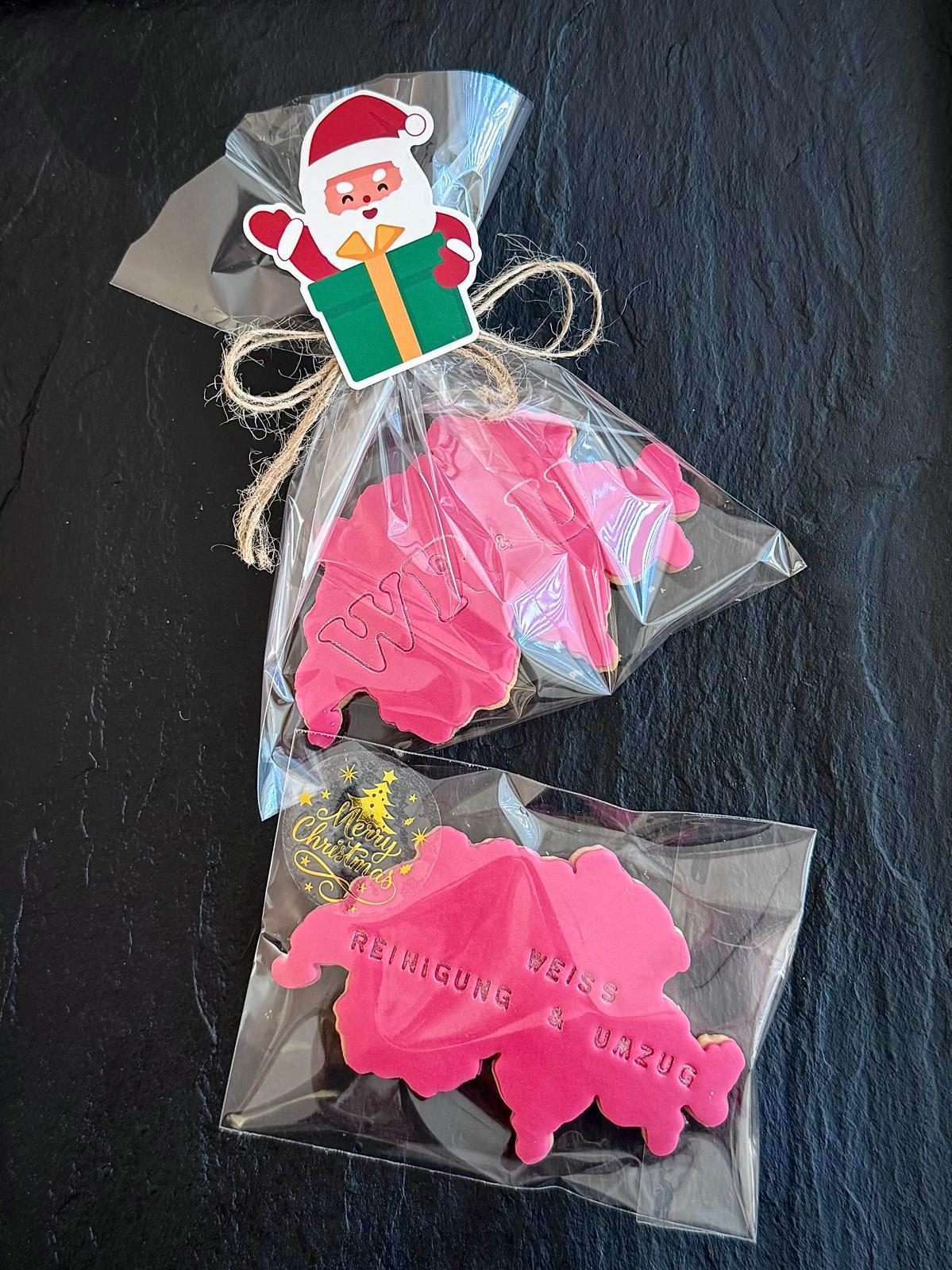 Cookies für Firmenevents mit Firmenlogo